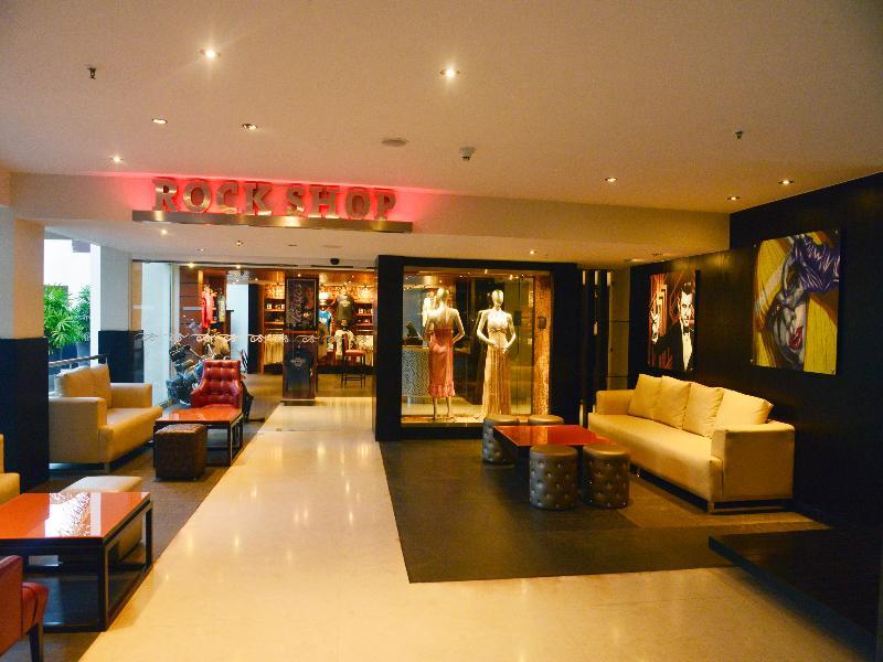 Hard Rock Hotel Goa Calangute Exterior foto The lobby of the hotel