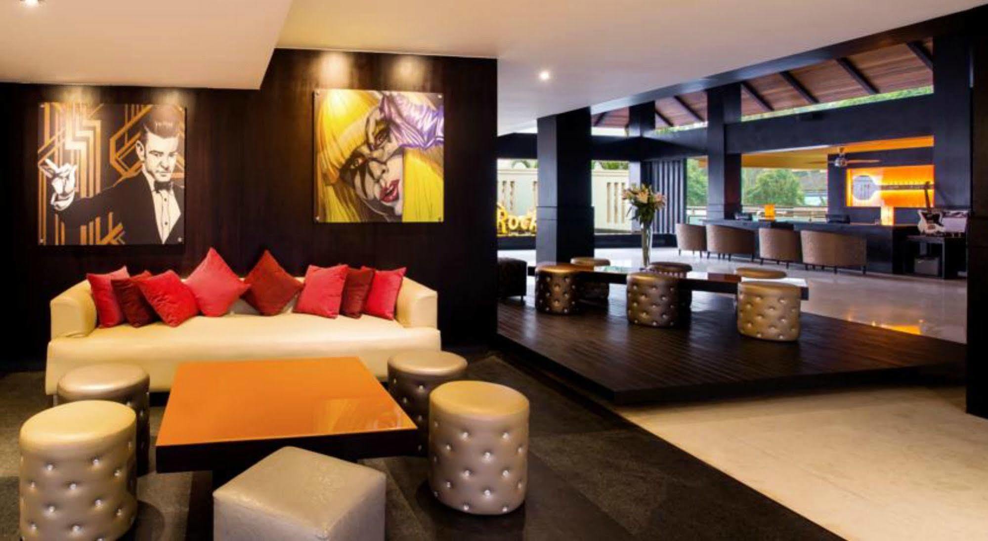 Hard Rock Hotel Goa Calangute Exterior foto The lobby of the hotel